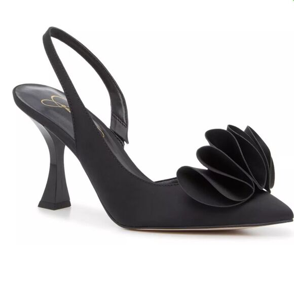 JESSICA SIMPSON SIZE 9M FEBRINDI DORSAY SLING BACK HEEL - Picture 1 of 13